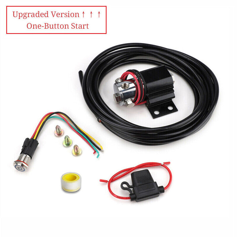 Black Car Front Brake Line Lock Kit Brake Lock Roll Control Hill Holder Kit