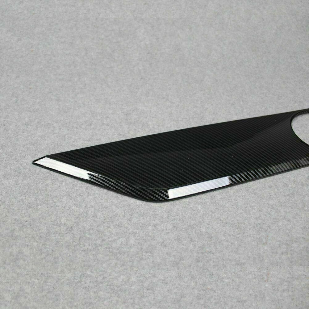For 2019-2023 for Toyota RAV4 Rear Trunk Tailgate Lid Cover Trim Carbon Fiber Parts