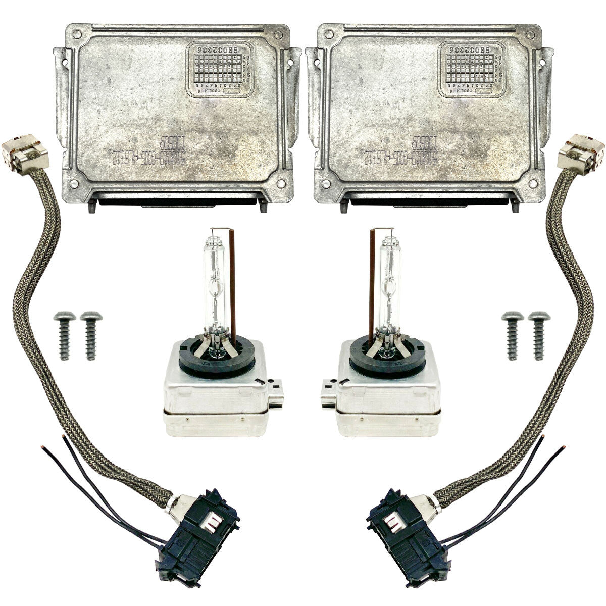 2x For 11-13 for Dodge Durango Xenon Ballast HID D1S Bulb Kit Control Unit 6G