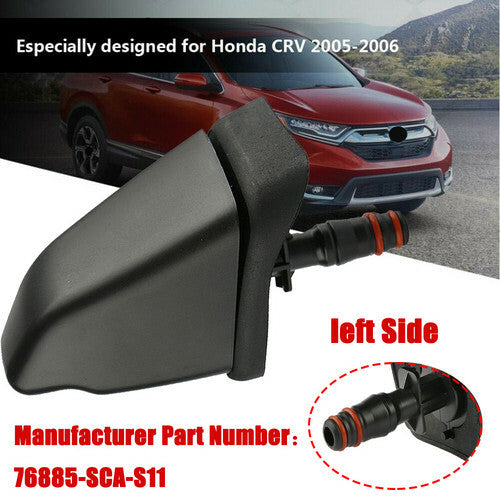 Headlight washing machine nozzle sprayer on the left side is suitable for Honda 05-06 CRV 76885-SCA-S11