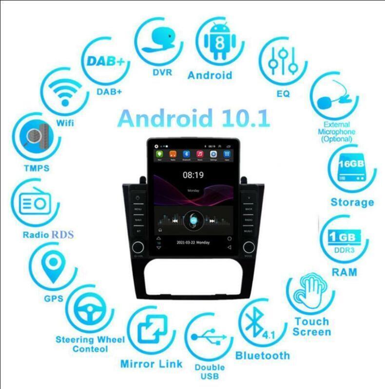 for Nissan Altima Teana Android 10.1 Radio Navi 9.5 Stereo Head Unit FM 2008-12