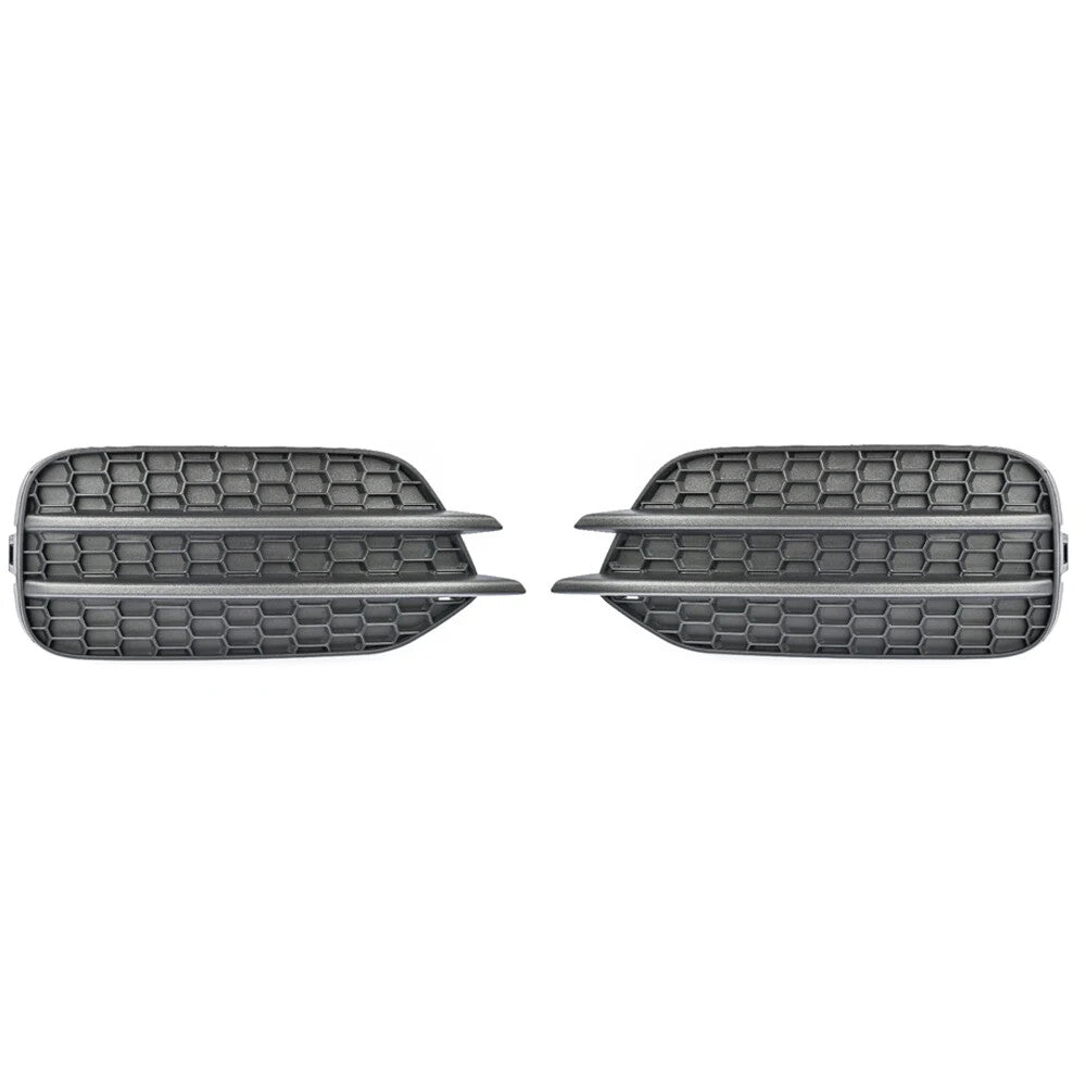 The right fog light cover features a perforated honeycomb grille and is suitable for the for Volkswagen for Tiguan 2012-2018.