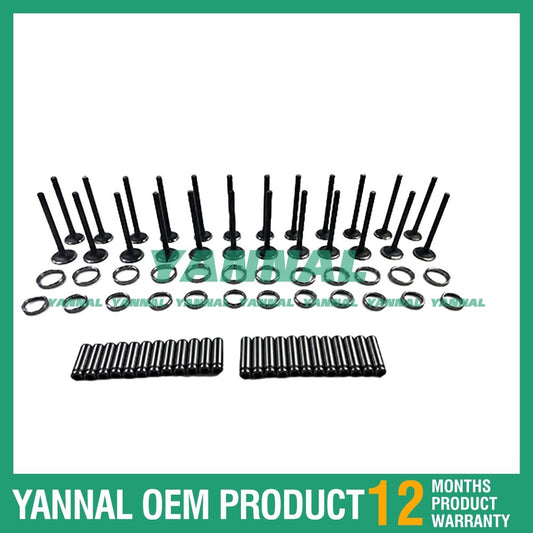 C12 Intake and Exhaust Valve Guide Kit for Caterpillar Excavators