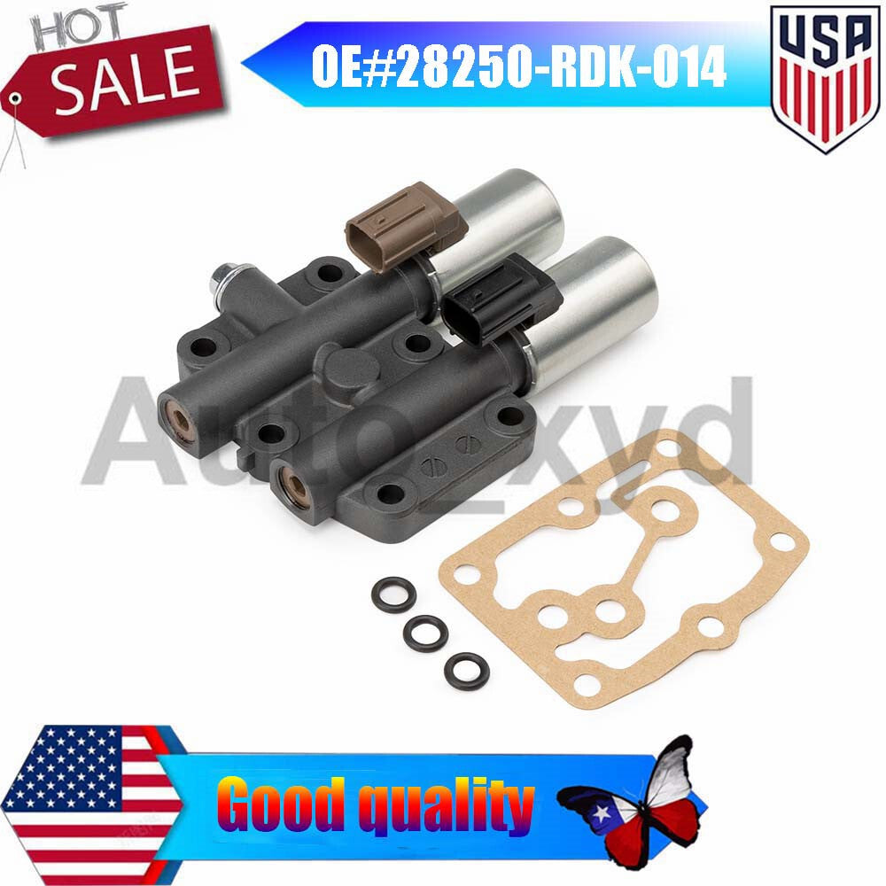 Transmission Dual Linear Solenoid 28250-RDK-014 for ACURA MDX for RDX RL TL for HONDA