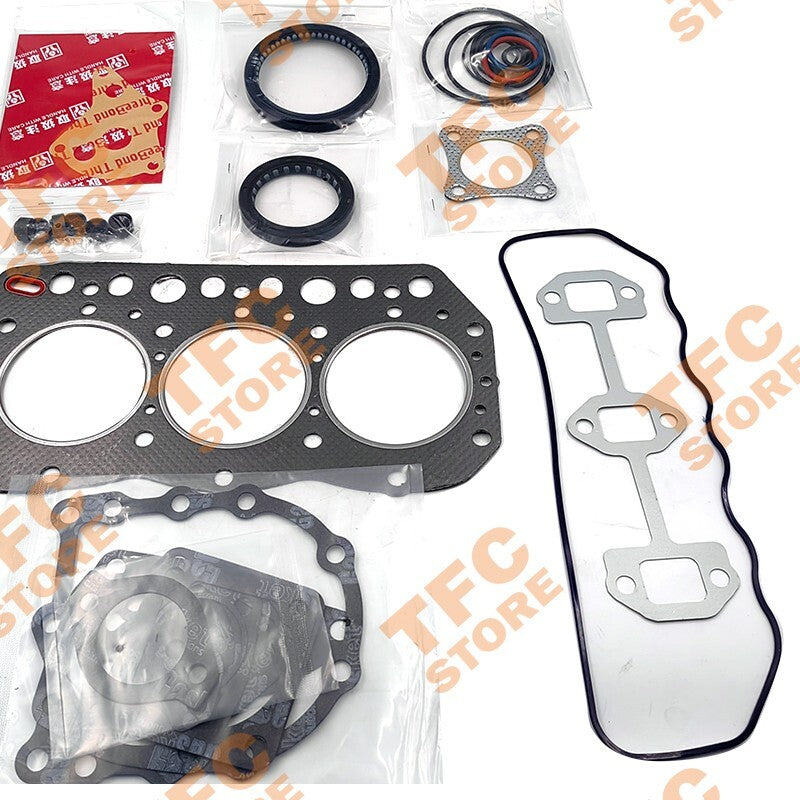 3TN75 Full Gasket Set With Head Gasket for Yanmar 3T75 3D75 Engine