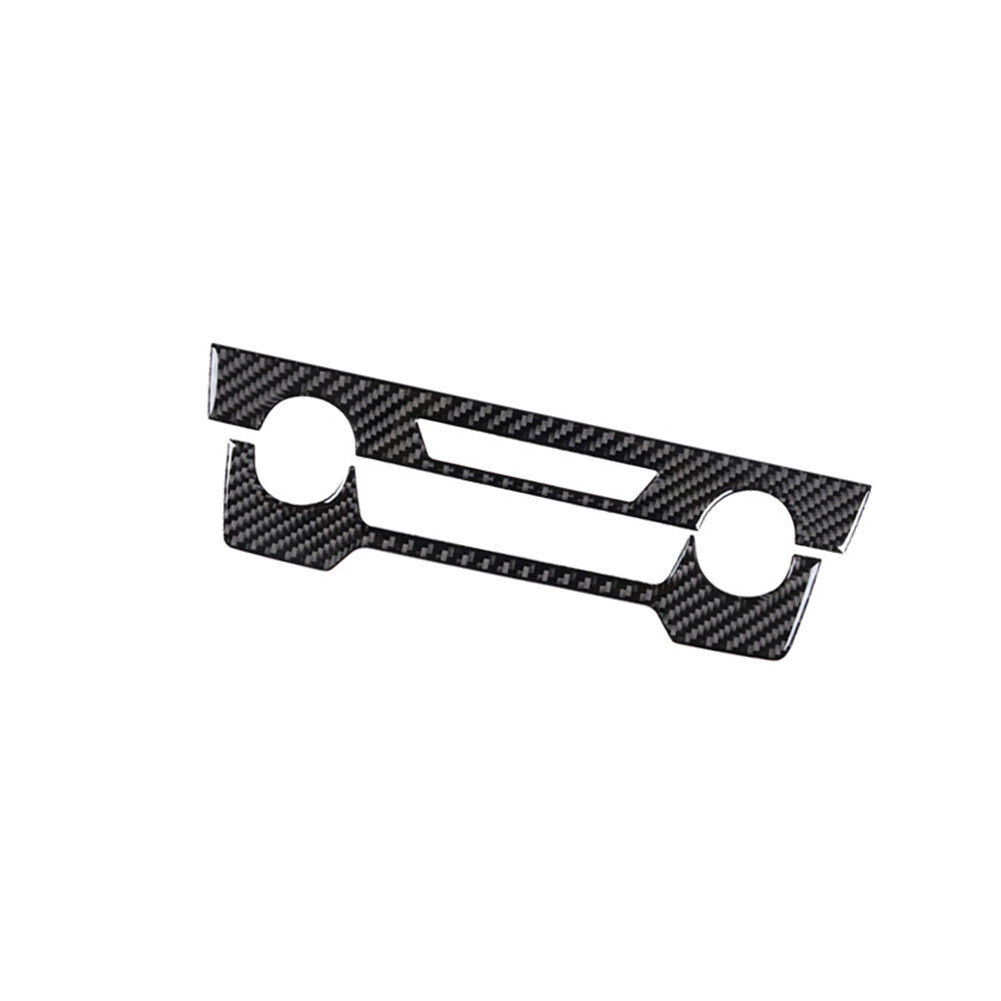 Carbon Fiber Central Control Air Conditioning Knob Trim for Honda CR-V 2017-2021