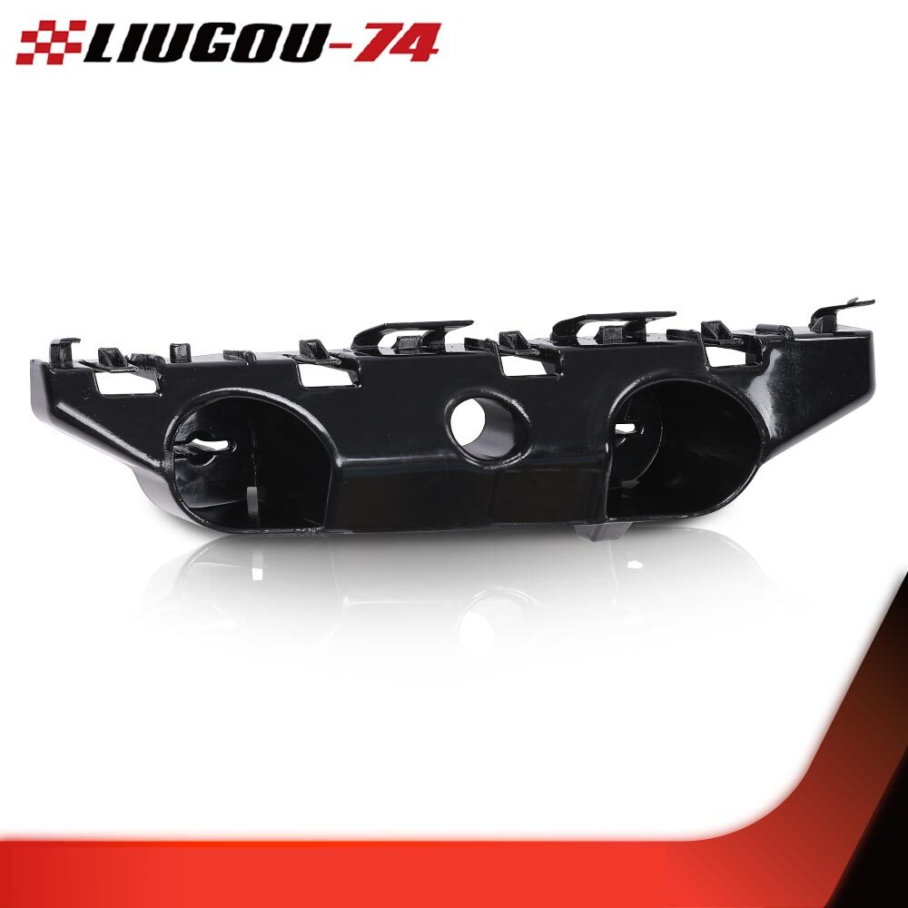 Suitable for 2014-2019 for Nissan Versa Note, Black Front Bumper Mount LH, Driver's Side
