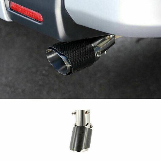 for Toyota FJ Cruiser 2007-2014 CARBON FIBER EXHAUST MUFFLER TAIL PIPE TIP COVER