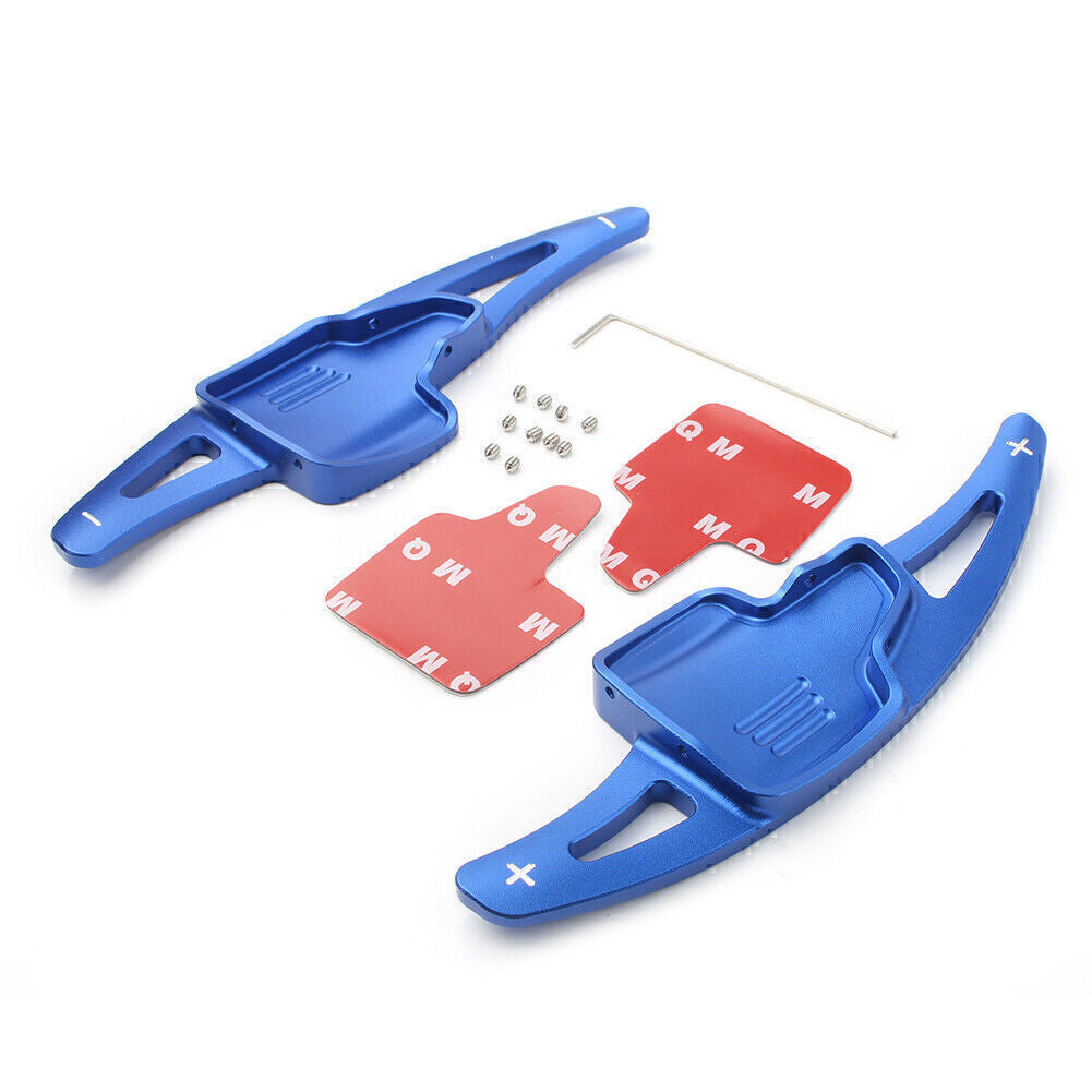 for Ford Focus 15-2017 Escape 17-19 Blue 2x Car Shift Paddle Shifter Extension