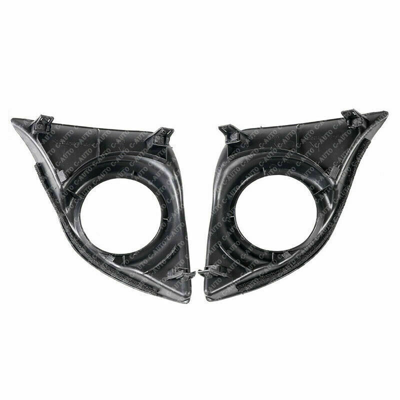 Black protective bezel for front fog lights on for Lexus IS250 IS350 2011 - 2013 LHRH models.