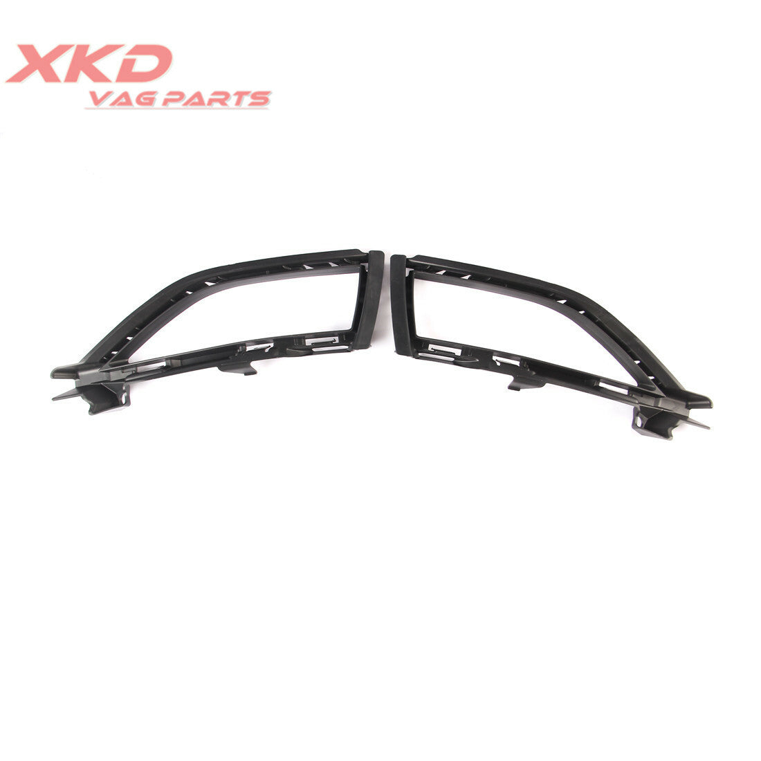 2 Fog Light Lamp Grilles Cover Trim Set Fit for Golf 5G0853211H/212H