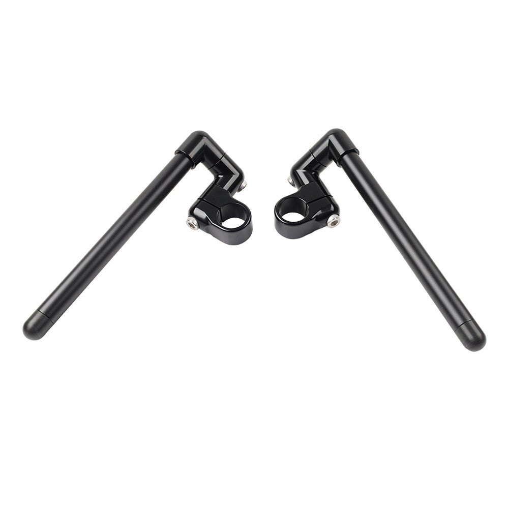 Cafe Racer Bars 7/8 Motorcycle Universal Clip-On Handlebar Fork Tube 33MM
