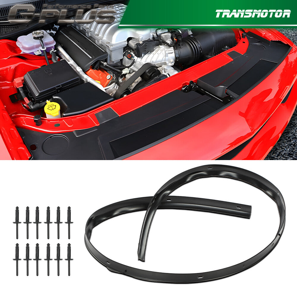 Suitable for Dodge for Challenger 2008 - 2022 front bumper Weatherstrip seals and rivets