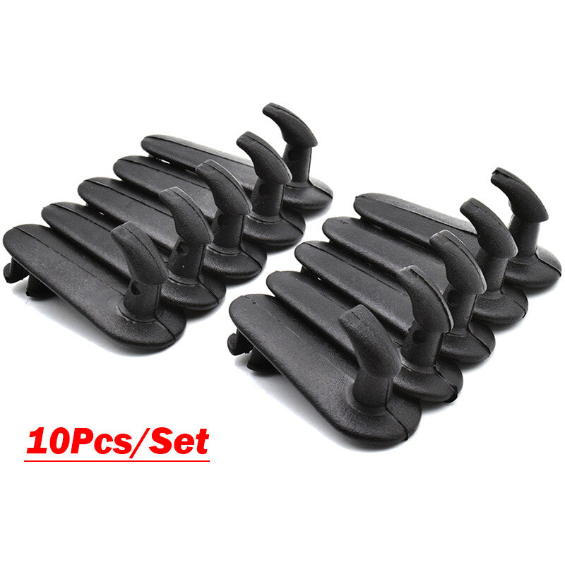 10x floor mats rubber mats mounting clips rotary lock for Toyota