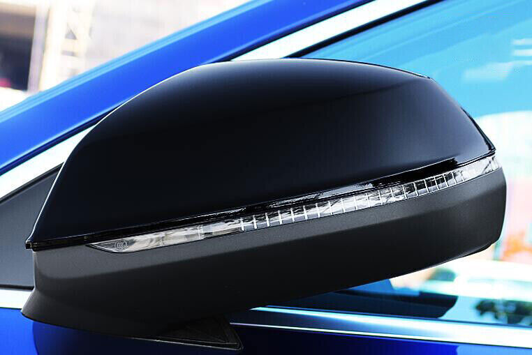 for Audi Q5 18-2020 2023 ABS Black Rear View Side Mirror Molding Cover Trim 2PCS