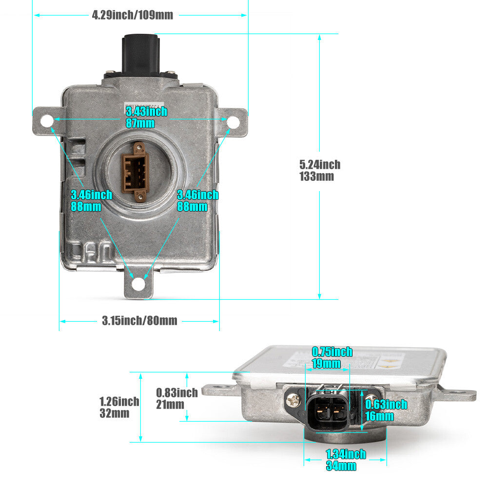 33119-TA0-003 33119TA0003 Fits For 10-13 for Acura MDX HID Xenon Headlight Ballast