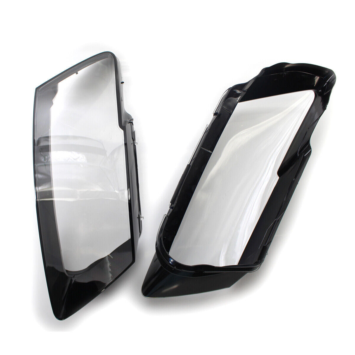 2¡Á F¨¹r for Audi Q5 13-17 Scheinwerferglas Linse Scheinwerfer Abdeckung Links+Rechts