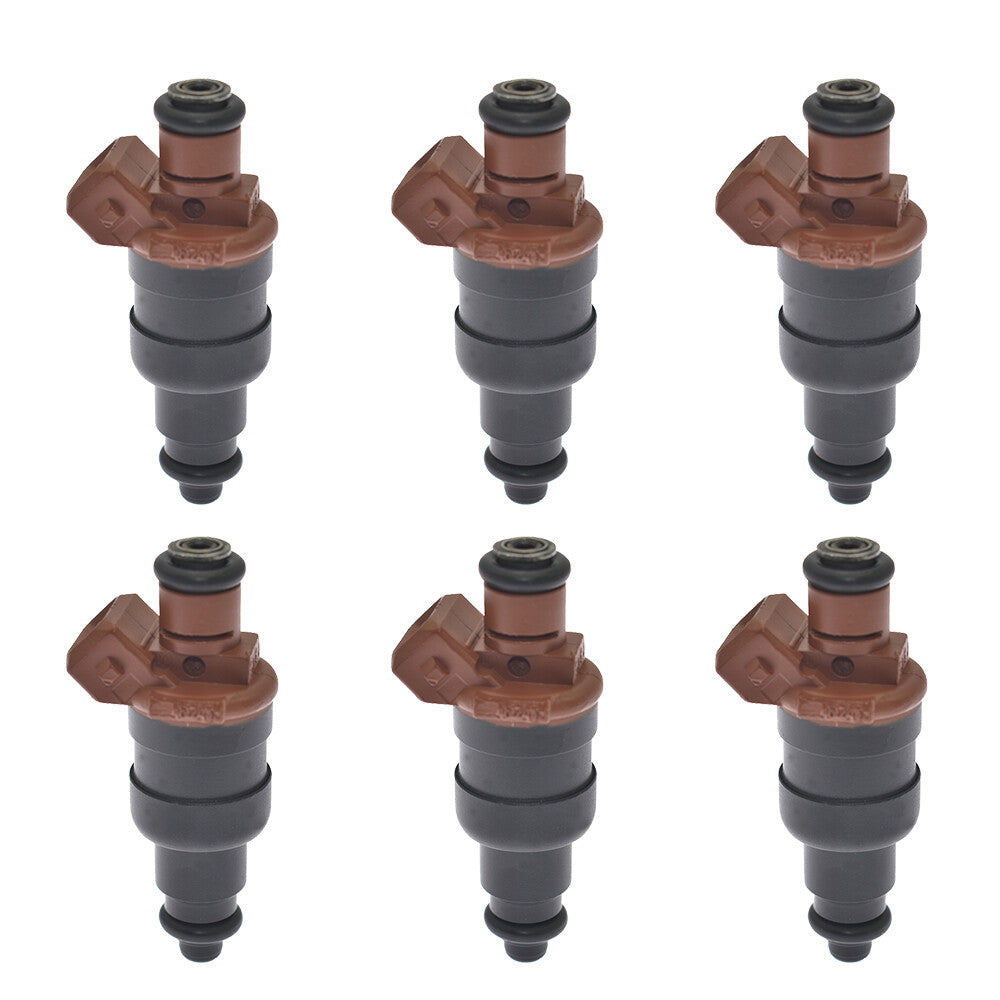 6x Fuel Injectors for Chrysler TownCountry for Dodge Caravan for Jeep Cherokee for Wrangler