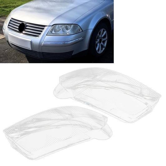 Pair Headlight Headlamp Lens Cover for Volkswagen for Passat B5.5 2000-2005