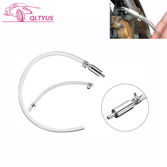 Car and motorcycle clutch and brake bleeding hose one-way valve tube bleeding tool kit