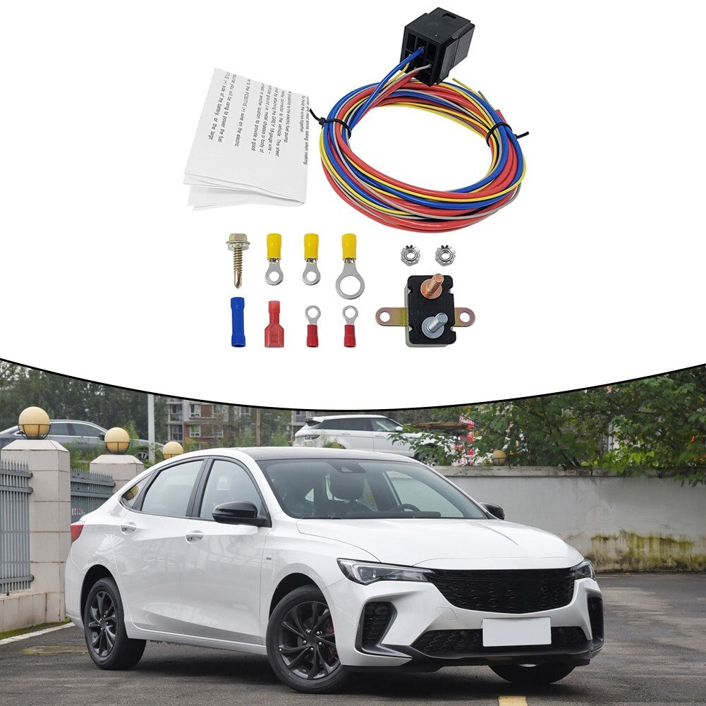 40205G Electric Fuel Pump Harness And Relay Wiring Kit Set Heavy Duty