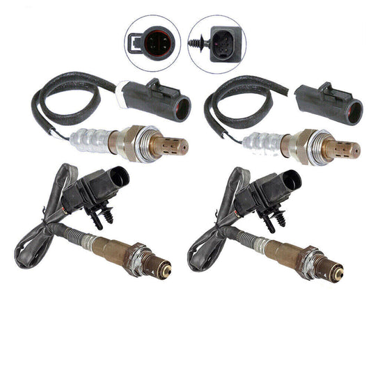 4pcs for 2010 for Ford Taurus 3.5L o2 Oxygen O2 Sensor 1 2 Upstream Downstream NEW