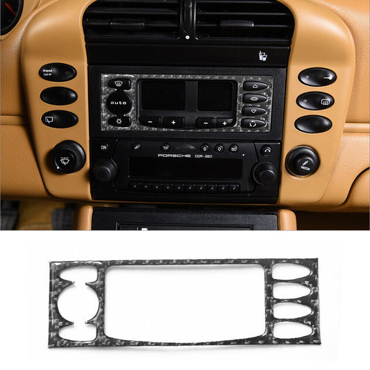 Carbon Fiber Interior A/C Insert Cover Trim for Porsche Boxster/996 1998-2004