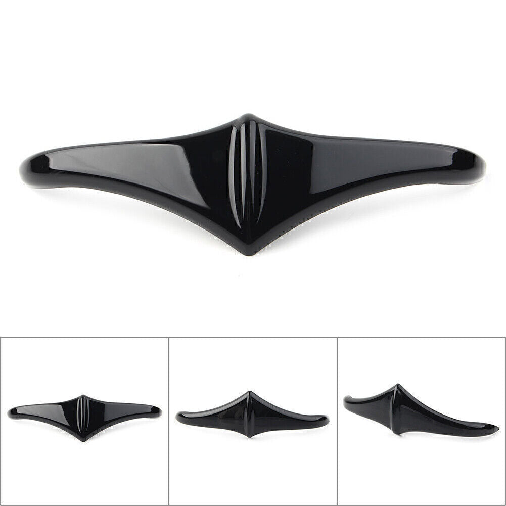 Vivid Rear Fender Accent Leading Edge Tip Trim for Harley Touring 98-2019 Black
