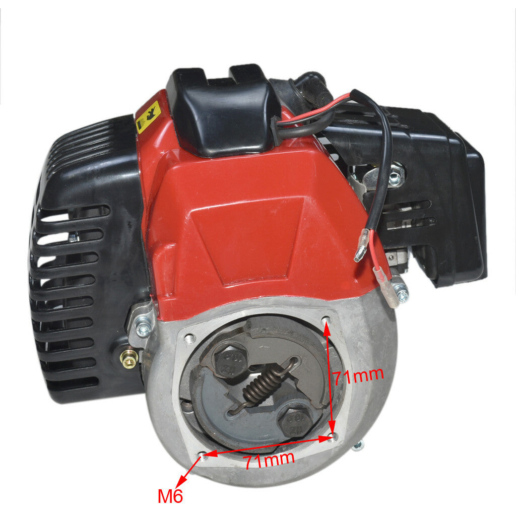 50cc 49cc 2 Stroke Engine Motor Scooter for Mini ATV Chopper Go Kart Pocket Bike