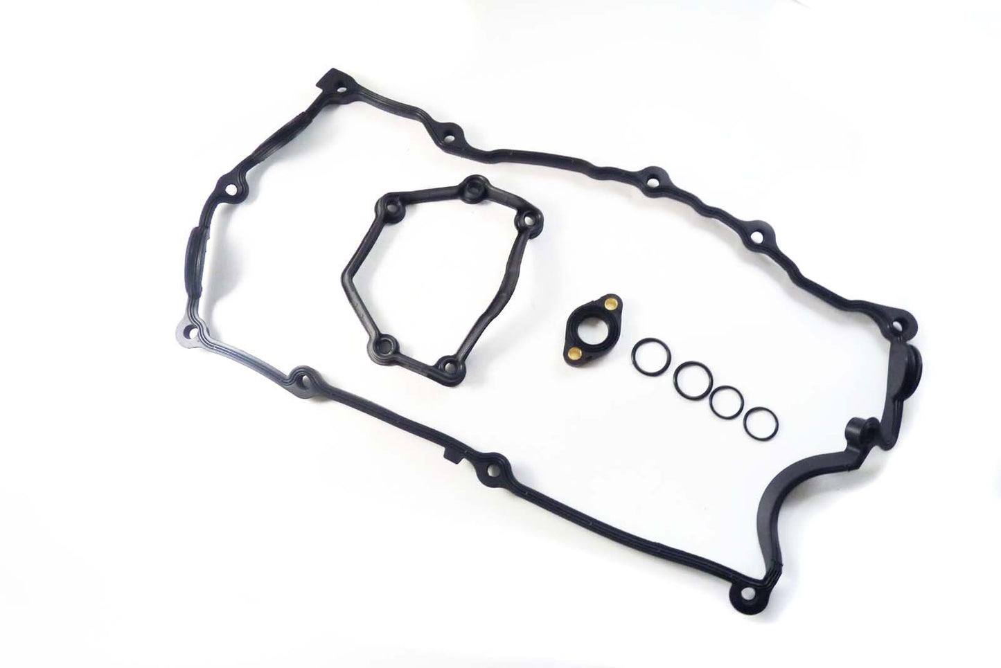 for BMW 320i 328i 528i 535i 740i X5 Set Engine Valve Cover Flange Gasket O-Ring
