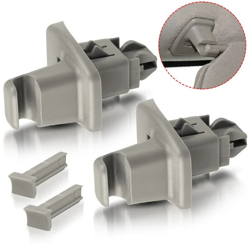 2X Sun Visor Retainer Clip 03-14 for Chevrolet Express for GMC Savana 1500 2500 3500