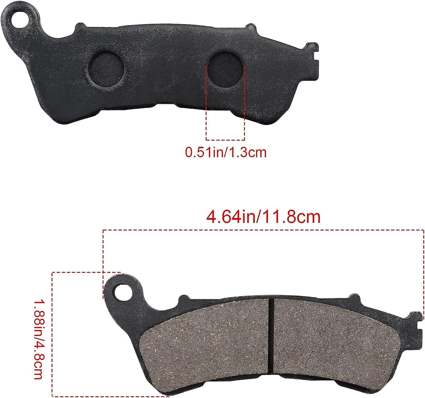 Brake Pads for HONDA CBR 600 2011-13 CB 1000 RA9/RAA/RAB/RAC (ABS Model) 2009-13