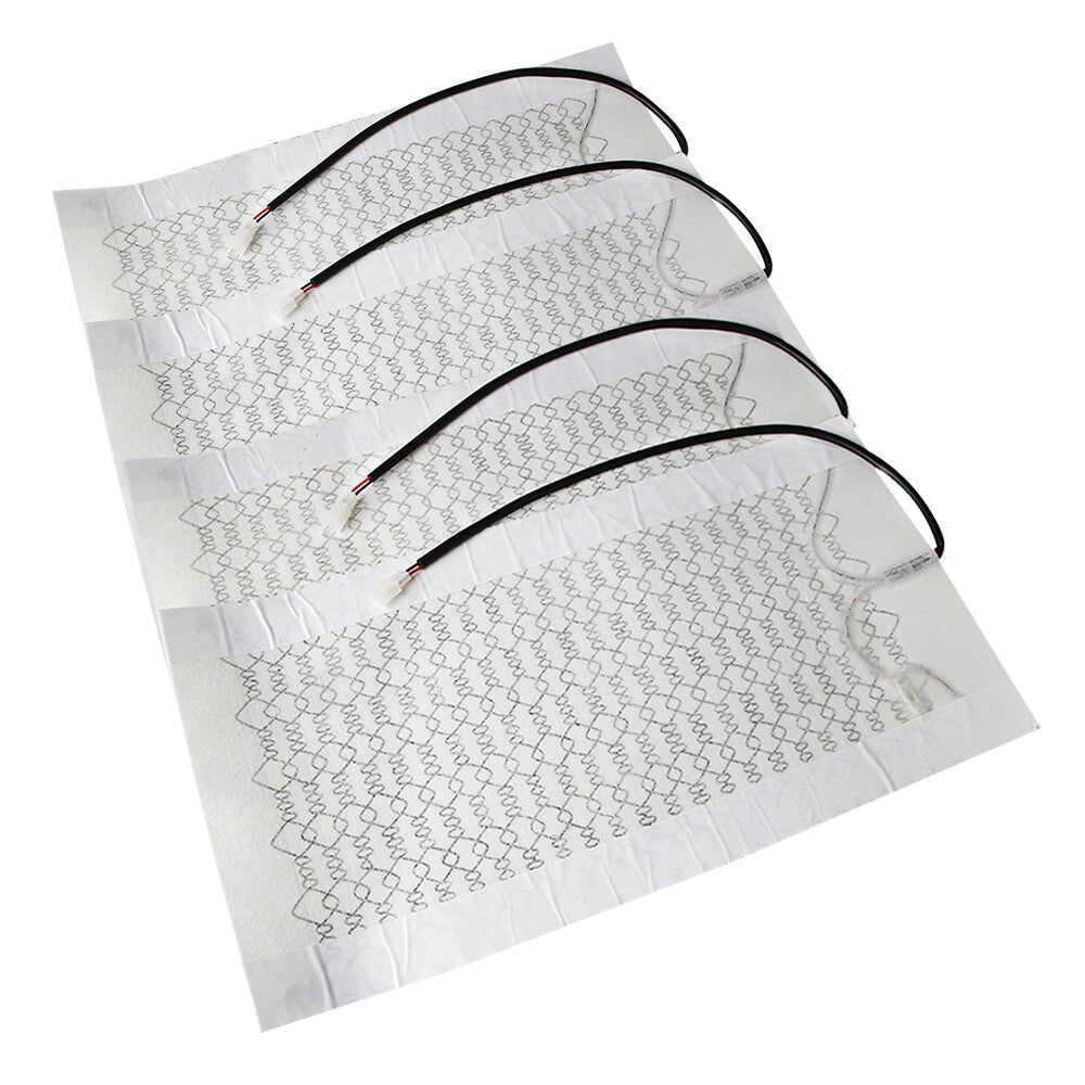 Grade 5 automotive carbon fiber heated for seat cushion, height and low switch kit, 12V