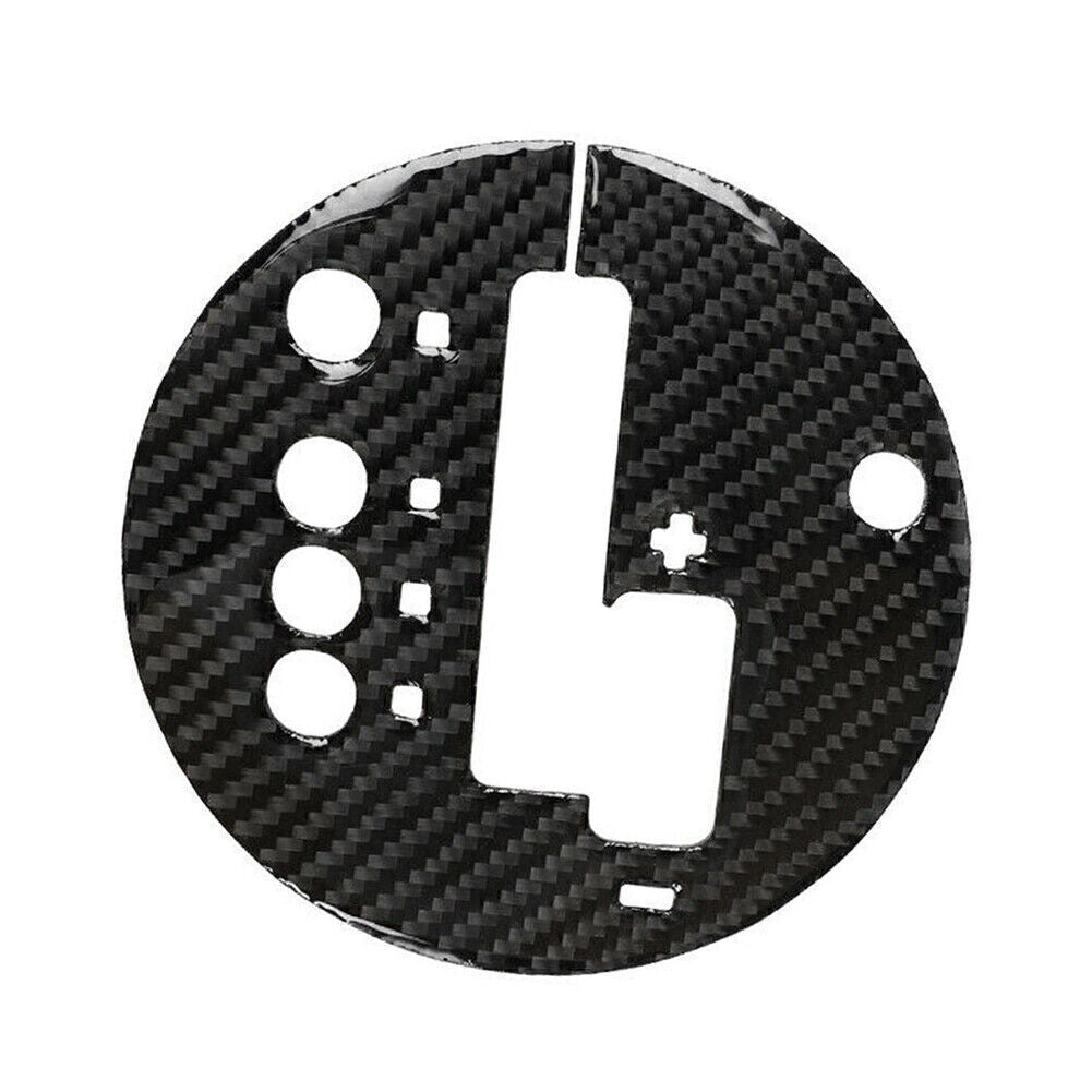 Carbon Fiber Interior Gear Shift Box Panel Fram Trim Fit for Nissan 350Z 2006-2009