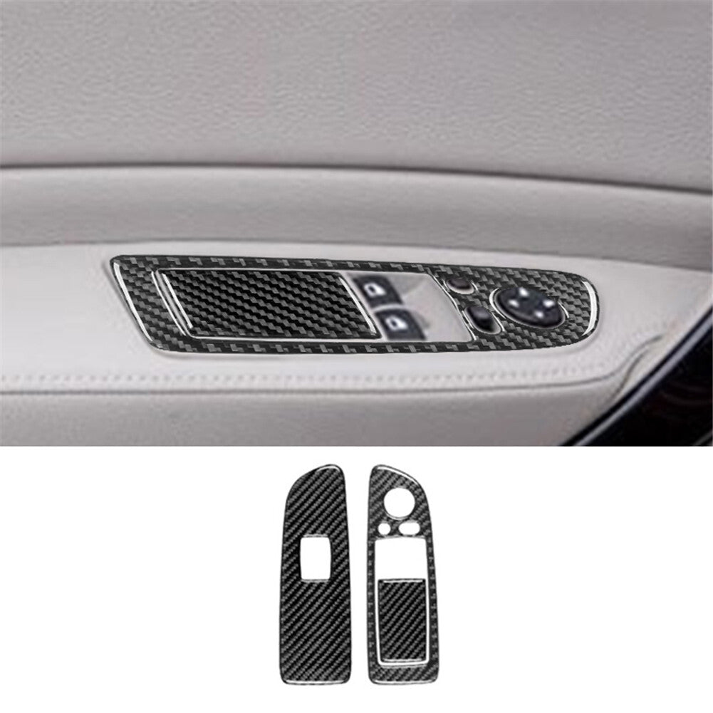Carbon fiber window control panel for BMW 1 Series convertible E82/e88 2008-2013
