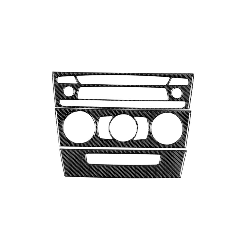 Carbon fiber center console trim for BMW 1 Series convertible E82/E88 2008-2013 type A