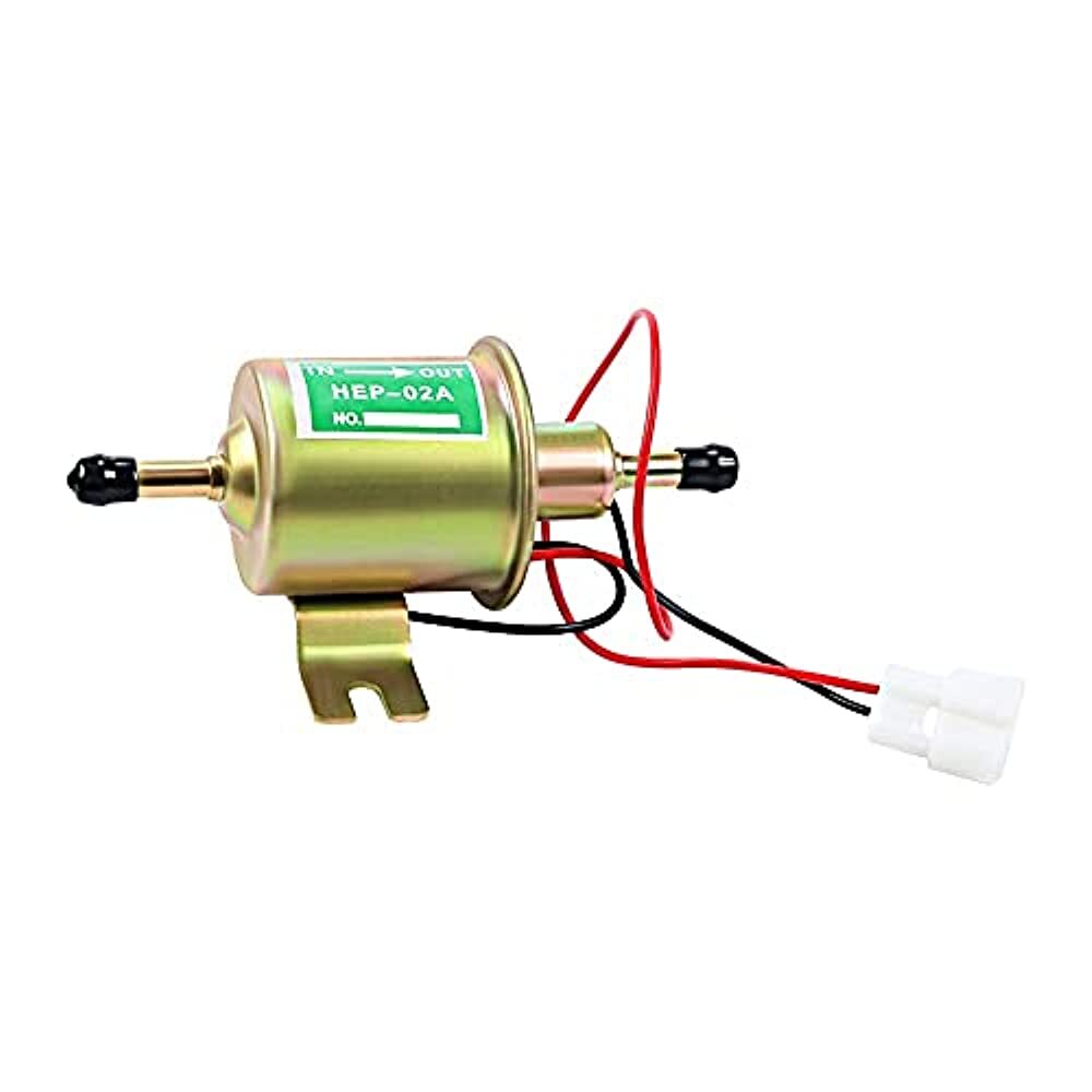 5x Electric Fuel Pump 12V for Lawn Mower Carburetor Gas Diesel Engine 2.5-4psi