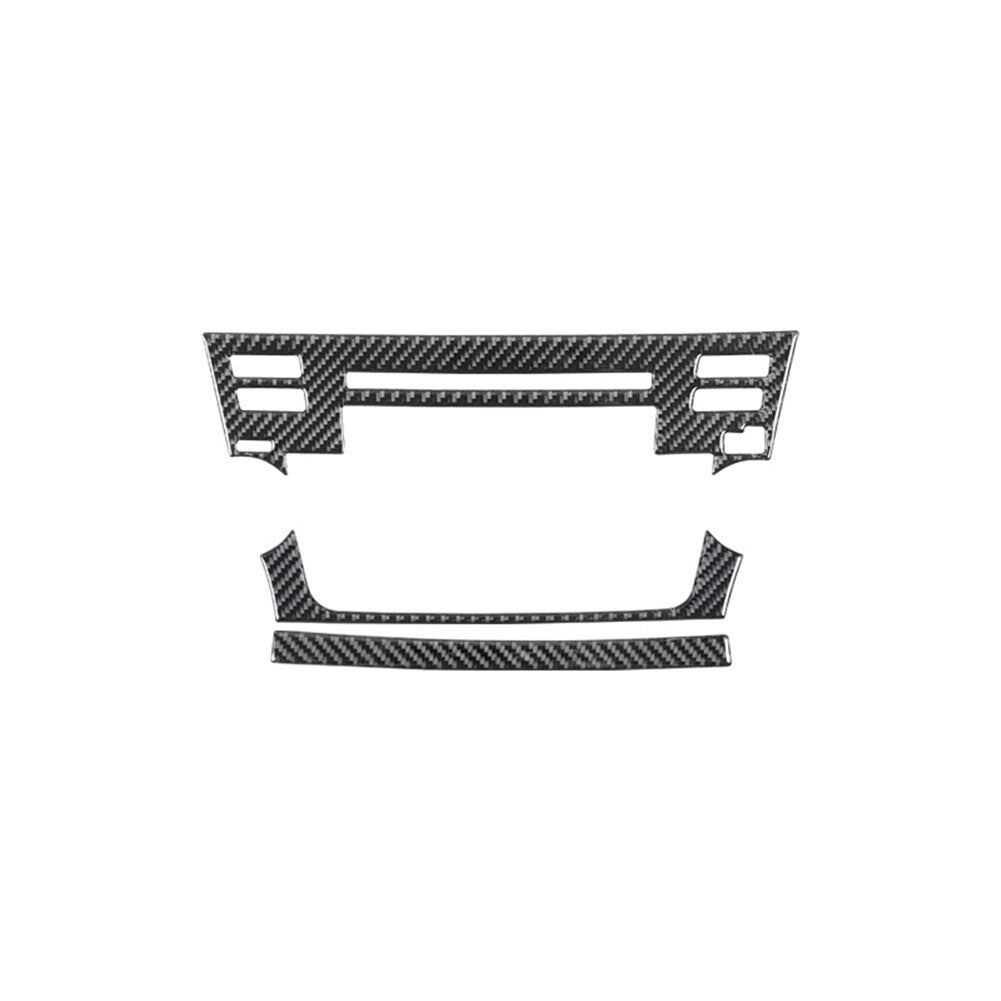 for Toyota Highlander 2008-2013 Radio Frame Panel Trim Cover Carbon Fiber Type A