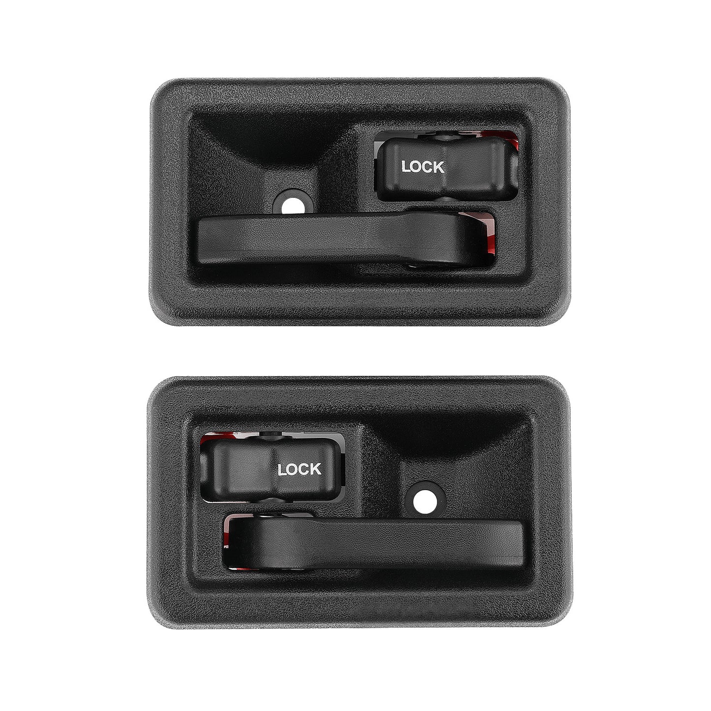 One pair of left and right inner door handles, suitable for 1987-2004 for Jeep Wranglers.