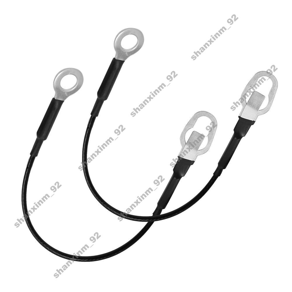 For 1993-2011 for Ford Ranger Tailgate Straps Cables Pair Left  Right