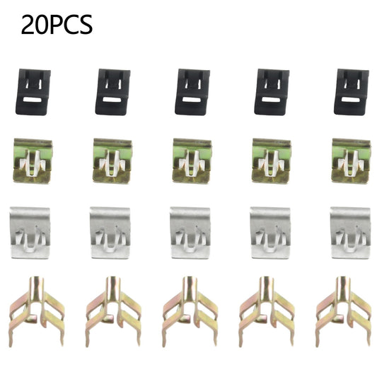 20X Car general instrument panel metal rivet instrument panel fastener clip