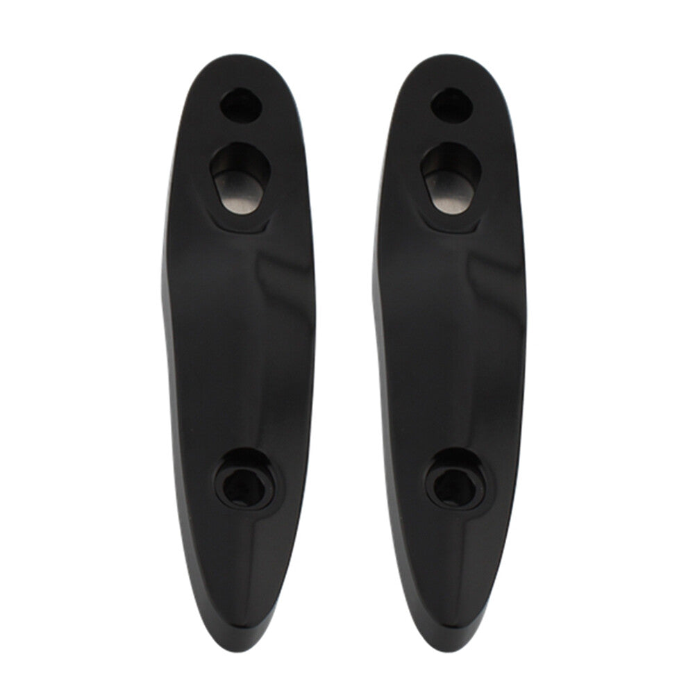 Rear Turn Signal Extension Bracket Relocation Kit Fit for Harley Softail 00-20 Black