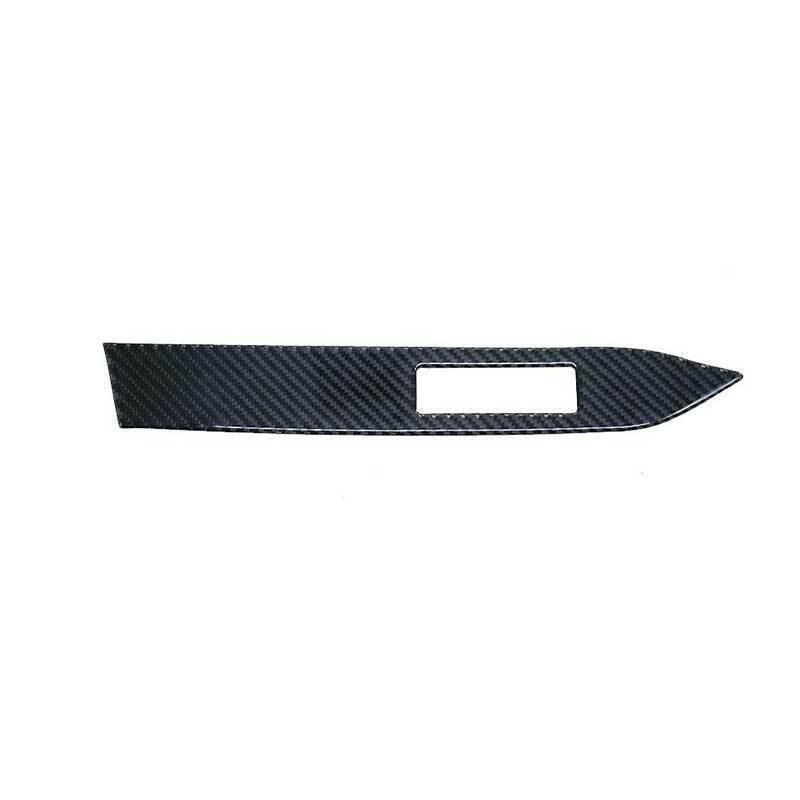 for Ford for Mustang 2015-2022 Real Carbon Fiber Console for Co -Pilot Strip Cover Trim