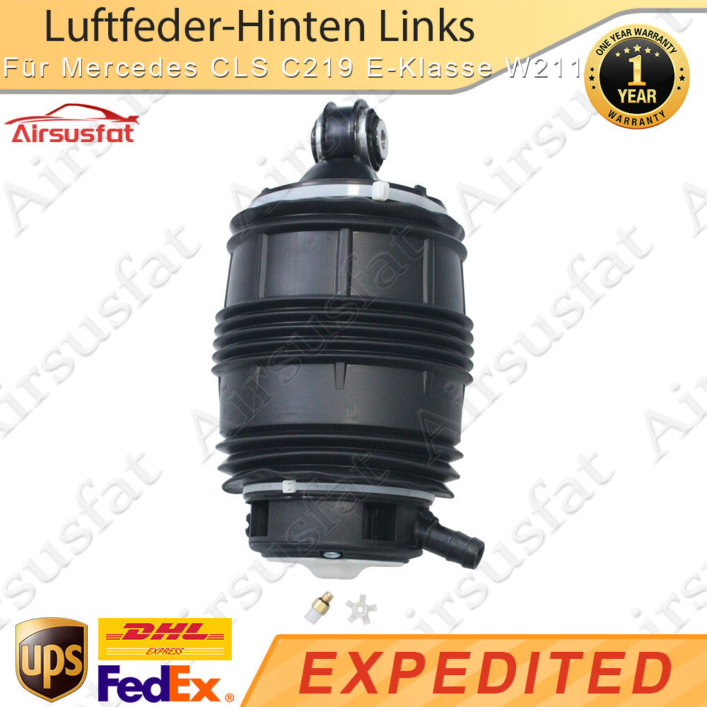 Air spring air suspension rear left 2WD for Mercedes-Benz CLS C219 E-Class W211