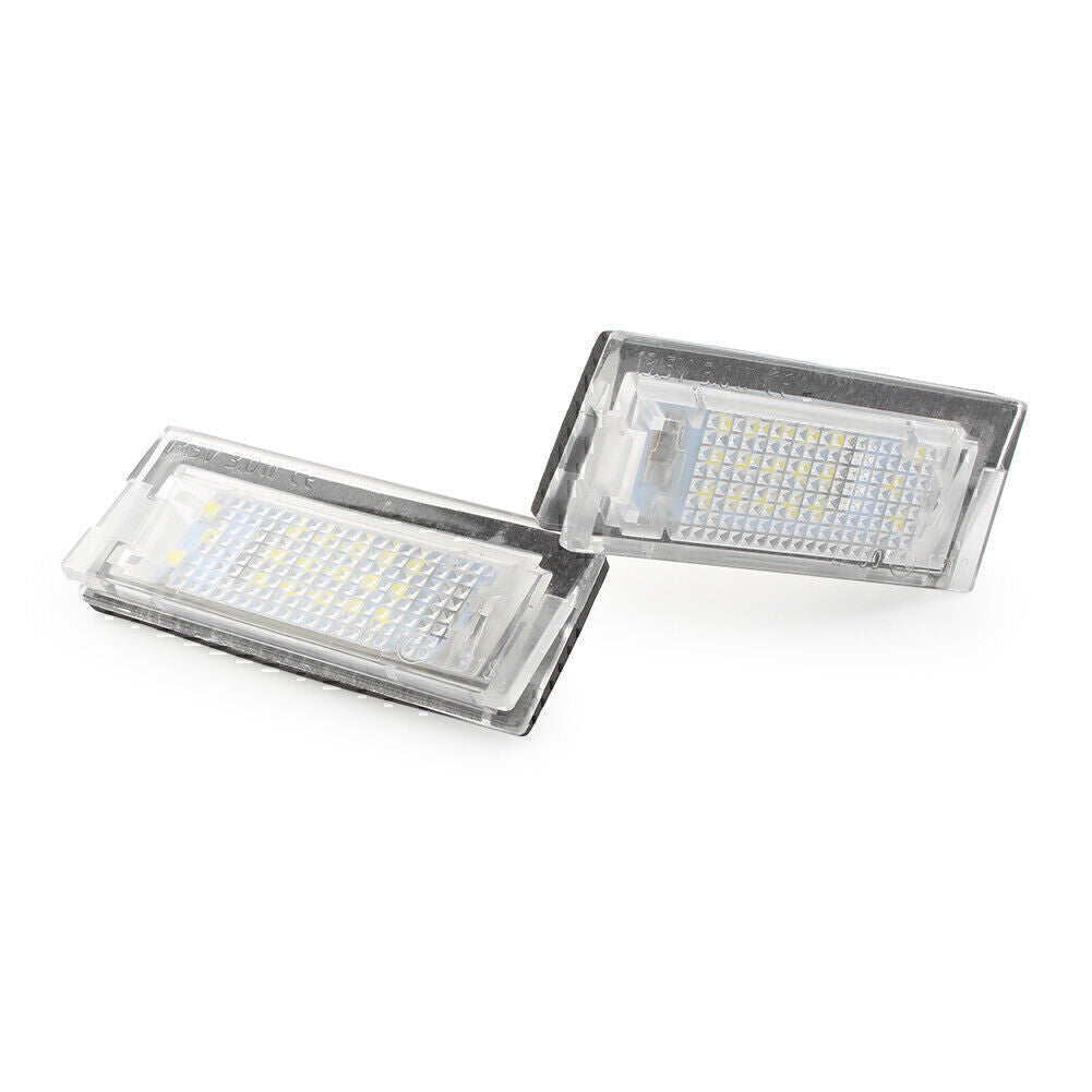 2pcs LED Number License Plate Lights Lamp Fit for BMW E39 5D 5 Door Wagon Touring