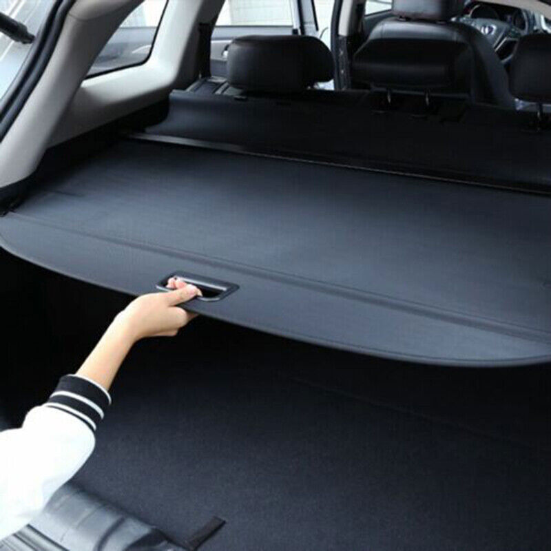 for Cadillac XT4 2019-23 Black Rear Trunk Cargo Luggage Security Shade Cover 1x