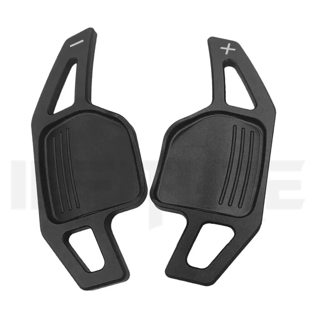 Black aluminum alloy shift paddles suitable for Audi A3, A4, A5, A6, A7, for A8 , Q5, Q7, TT, S3, S4