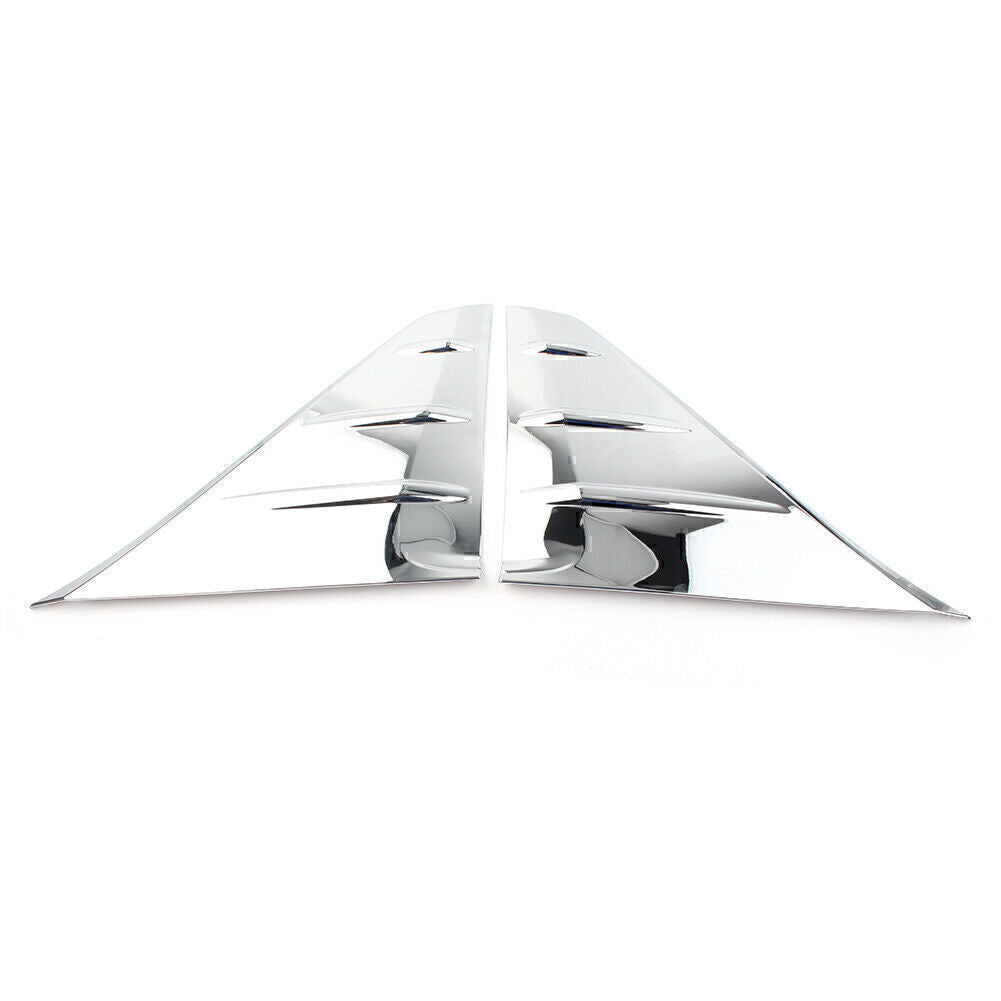 2Pcs B-Pillar Molding Cover Trim Mirror Fit for Toyota 2016-2019 Alphard 2016-2019