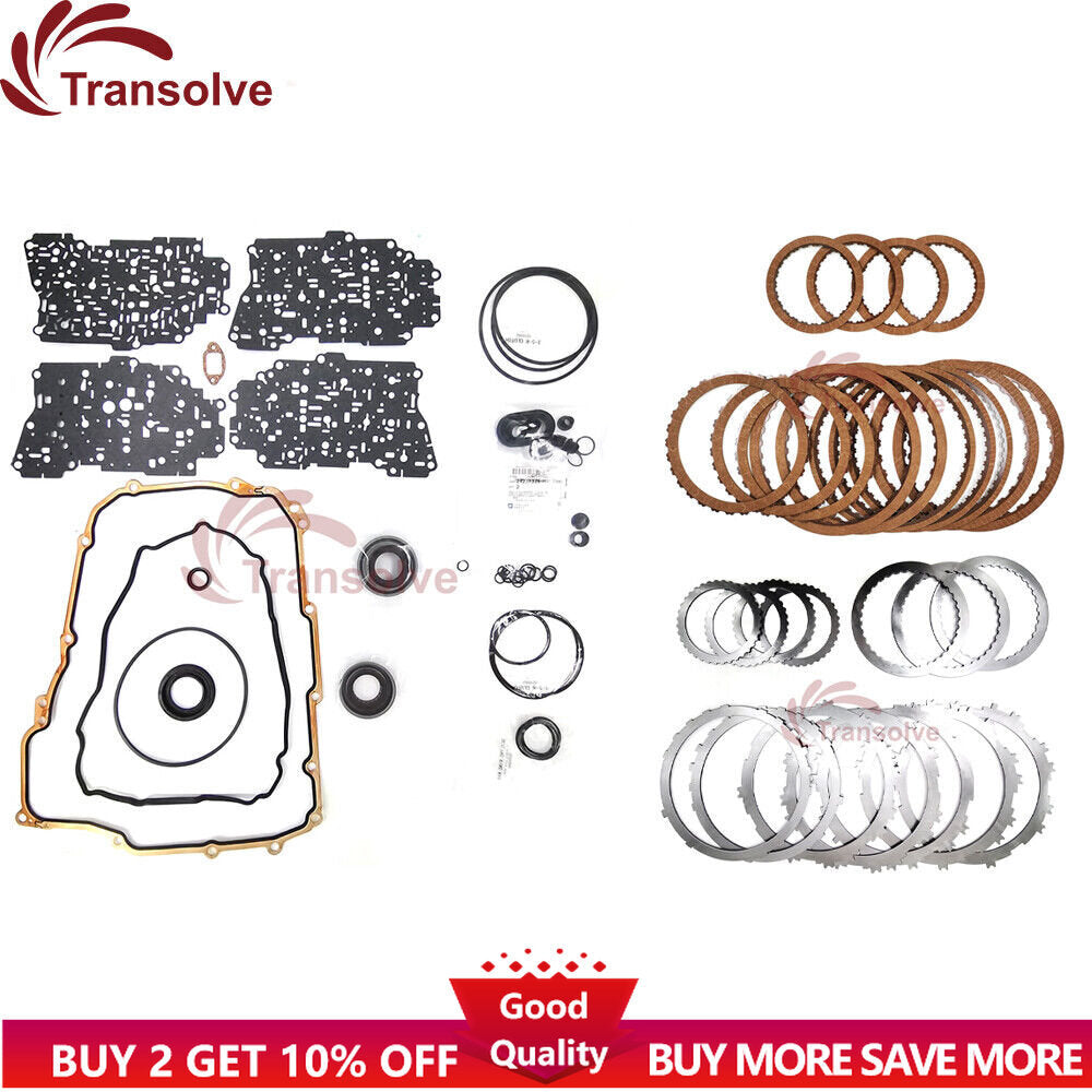 6T30 6T30E Automatic Transmission Master Rebuild Overhaul Kit for Buick for Cruze