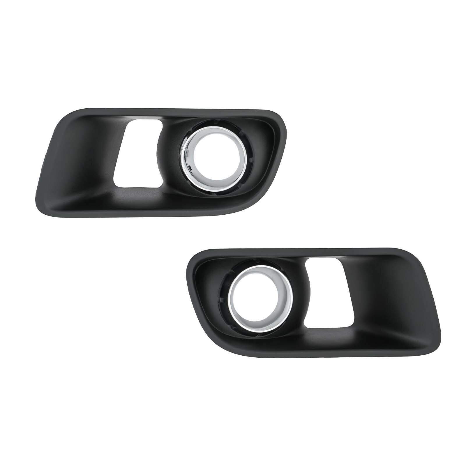 Pair Fog Light Lamp Chrome Bezel Cover Grilles for Dodge Charger SRT-8 2012-2014
